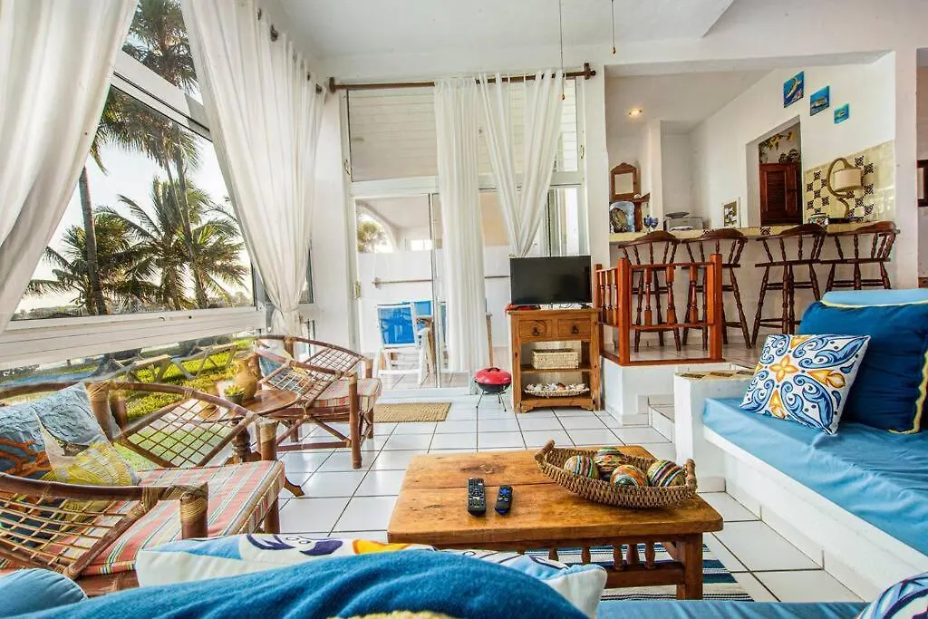 Apartamento Caribbean Sea Front 2 Bedroom 2 Ba - Ground Floor- Large Pool -Seaweed-Free Beach Akumal