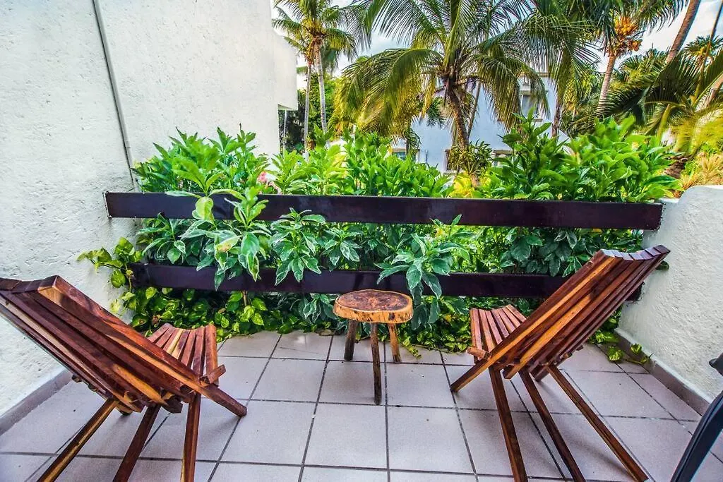 Apartamento Caribbean Sea Front 2 Bedroom 2 Ba - Ground Floor- Large Pool -Seaweed-Free Beach Akumal