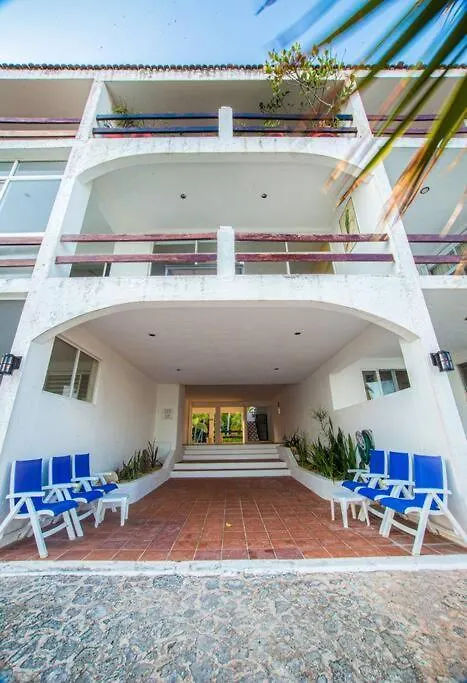 Caribbean Sea Front 2 Bedroom 2 Ba - Ground Floor- Large Pool -Seaweed-Free Beach Akumal Apartmán