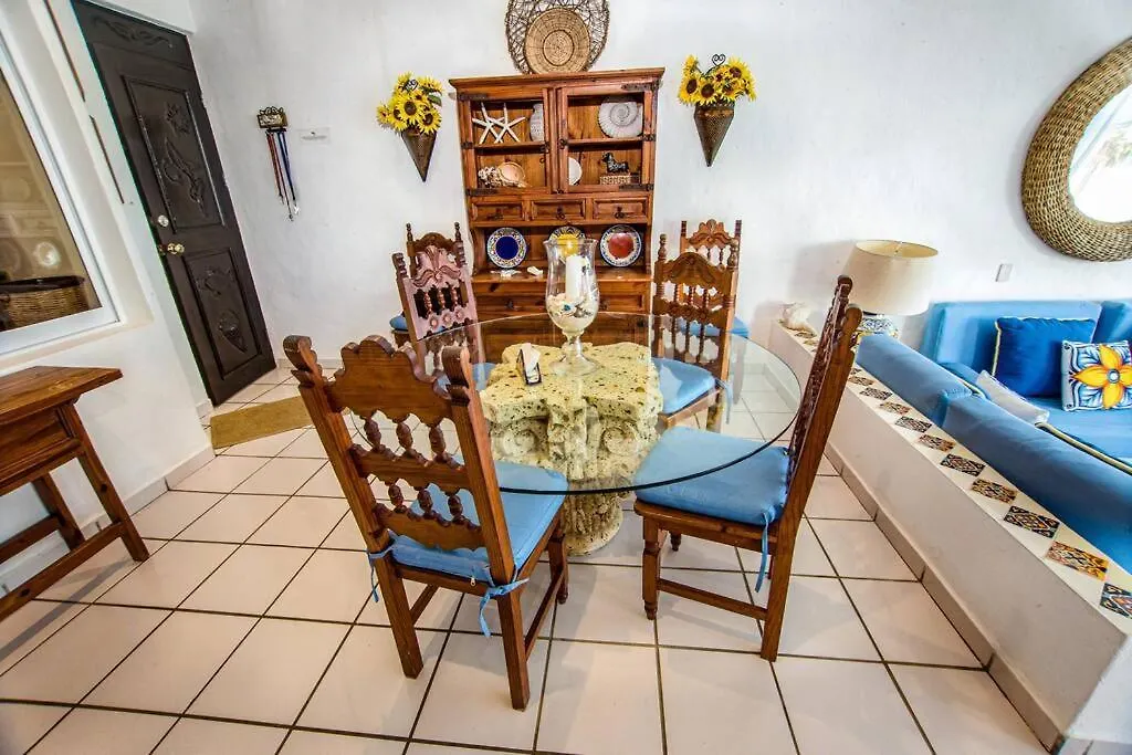 Apartmán Caribbean Sea Front 2 Bedroom 2 Ba - Ground Floor- Large Pool -Seaweed-Free Beach Akumal Mexiko
